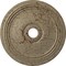 Ekena Millwork Diane Ceiling Medallion (Canopies up to 6 1/4"), 24"OD x 3 5/8"ID x 1 1/4"P, Gobi Desert Crackle CM24DIGDC - alternate 1